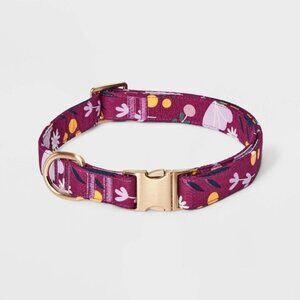 BOOTS AND BARKLEY Floral Fashion Dog Collar NIP